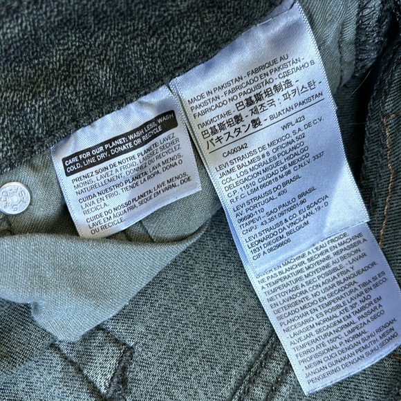 NWOT Levi Men’s 511 Slim Fit Jeans - Picture 5 of 6